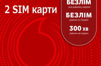 Оптимальні тарифи Vodafone для користувачів з двома SIM-картами