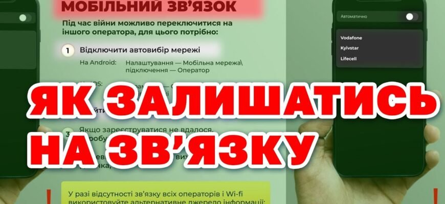 Відновлення зв’язку на номері Vodafone: покрокова інструкція для користувачів