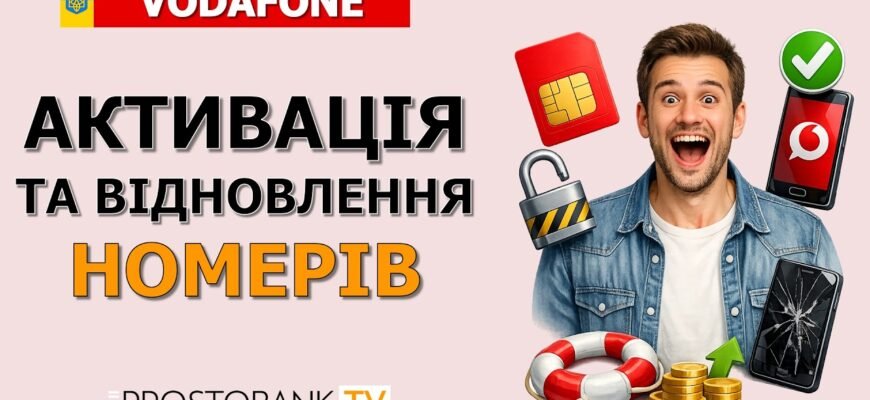 Як правильно та швидко активувати новий номер Vodafone: покрокова інструкція