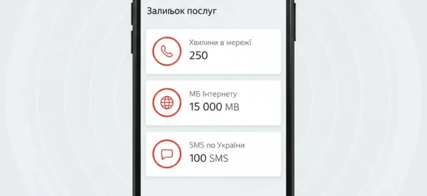 Перевірка залишку хвилин на Vodafone: який номер набрати?