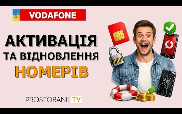 Як відновити номер Vodafone після блокування: покрокова інструкція