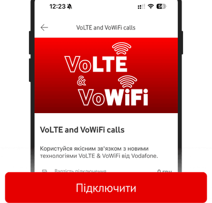 USSD-код для активації VoLTE на Vodafone: детальна інструкція