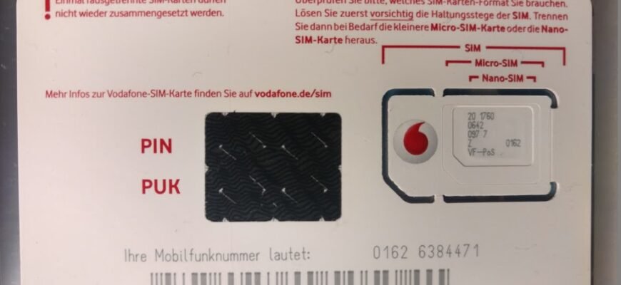 Як швидко дізнатися свій номер SIM-карти Vodafone: прості способи