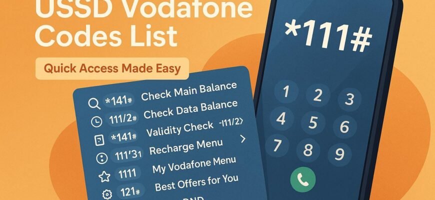 Як замовити мегабайти на Vodafone через USSD: покрокова інструкція