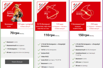 Найпопулярніший тариф Vodafone: який обрати для оптимального користування?