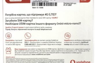 Як перевірити термін дії SIM-карти у My Vodafone: простий гайд інструкцій